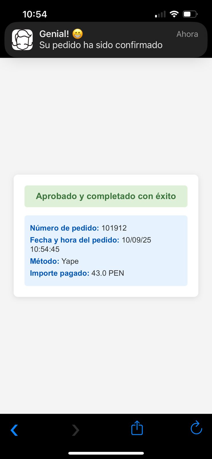 Captura de la app